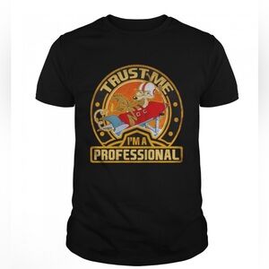 NWT Looney Tunes Wile E. Coyote Professional Mens T-Shirt Sz XL